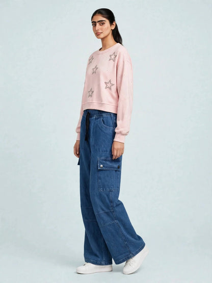 Pink Bow Sweatshirt