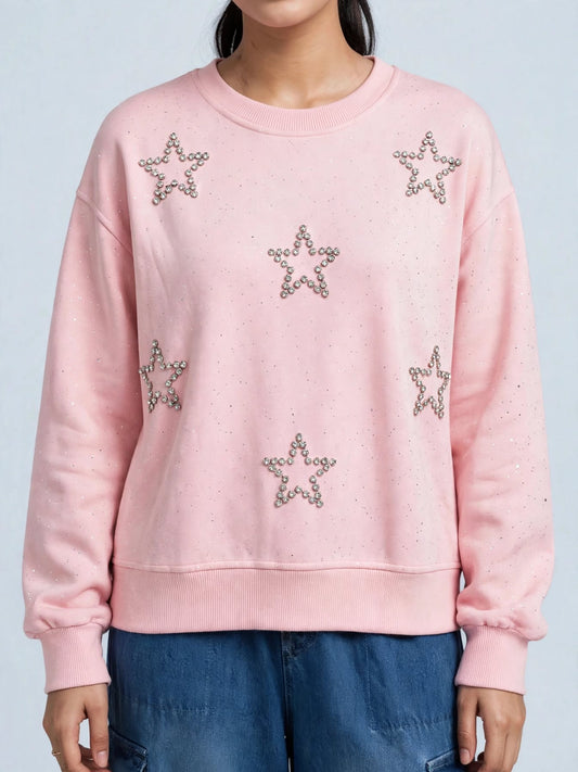 Pink Bow Sweatshirt