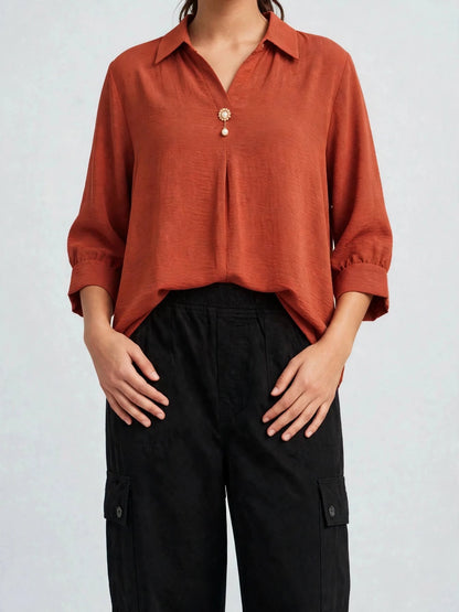 Pearl Button Top