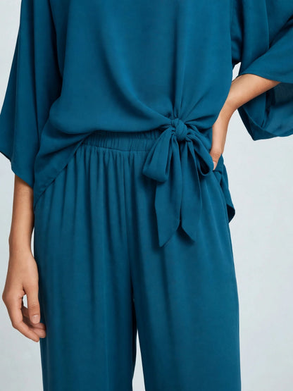 Rust Kimono Sleeve Co-ord Set