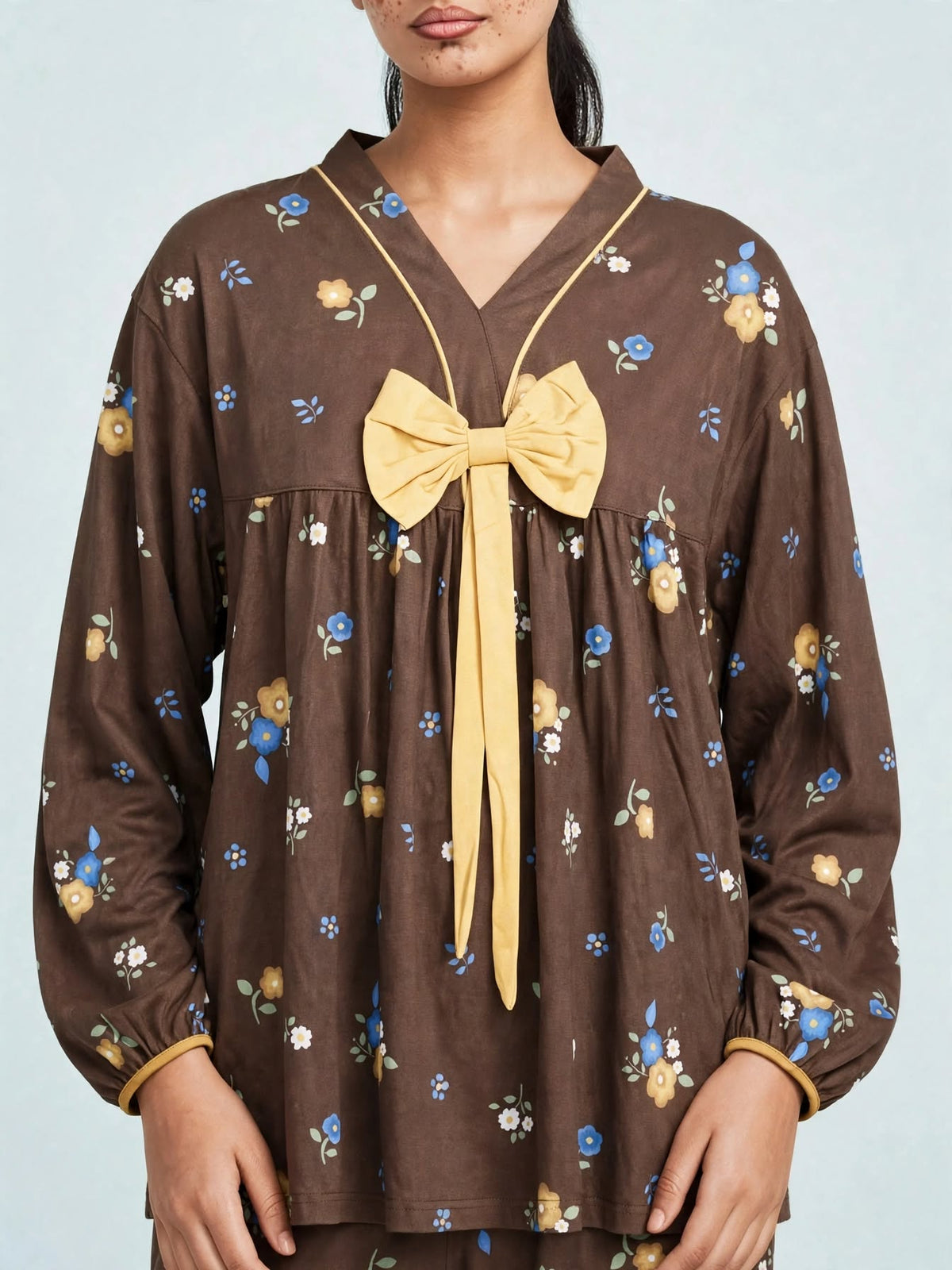 Midnight Polka Dot Comfort Night Wear Set