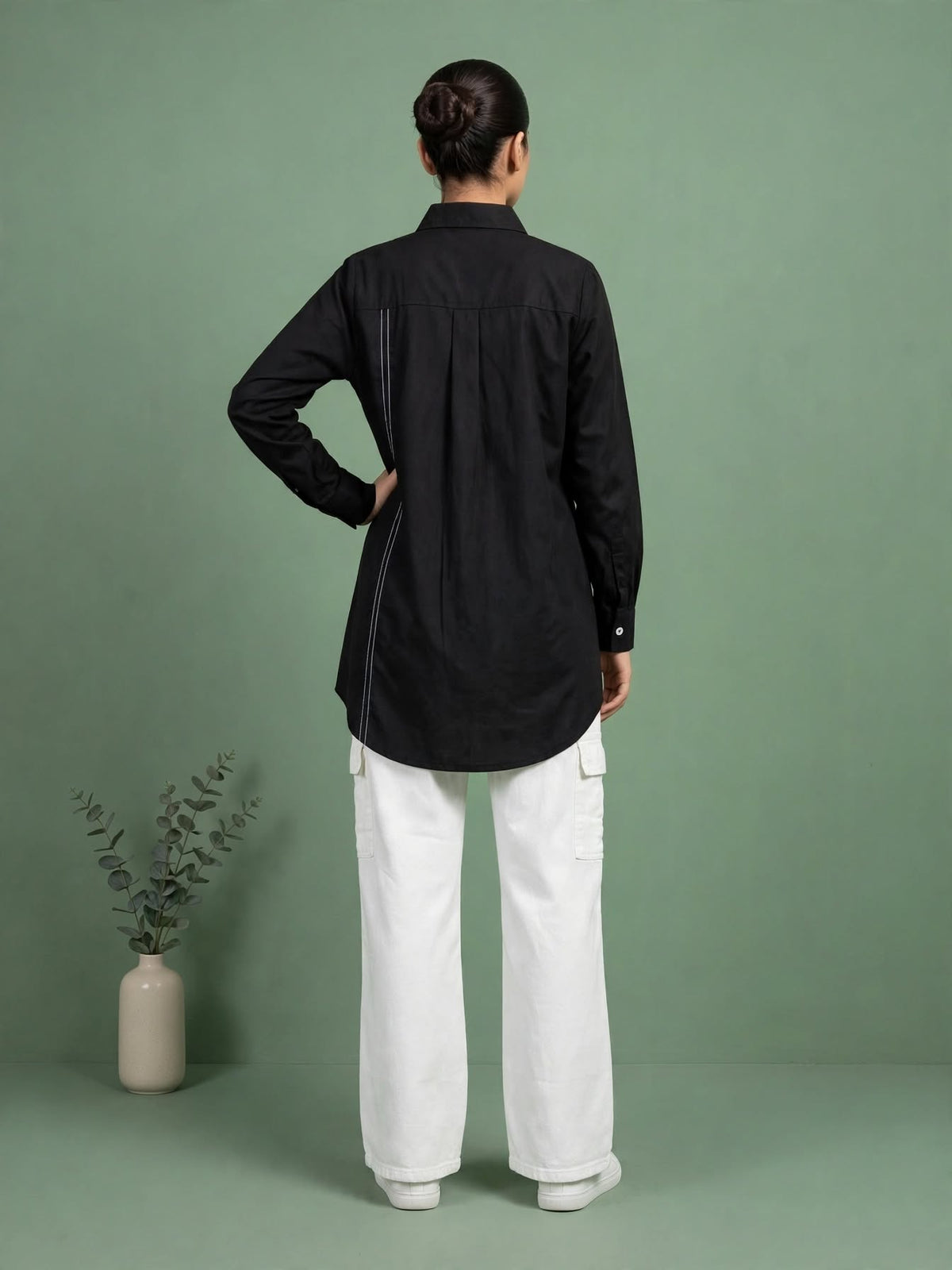 Botanical Print Shirt
