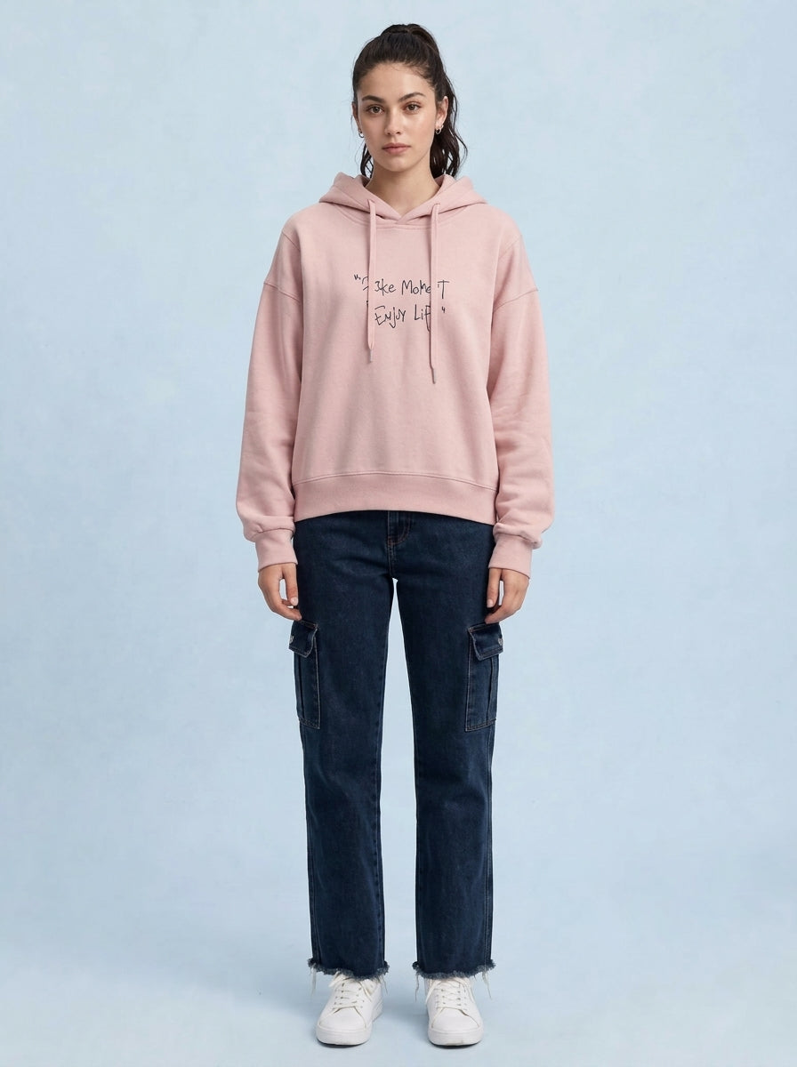 Handwritten Quote Hoodie
